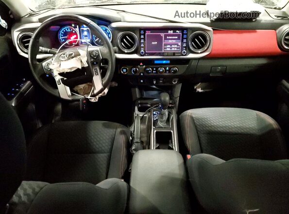 3TMCZ5AN1PM535615 2023 TOYOTA TACOMA Серый Вид панели приборов
