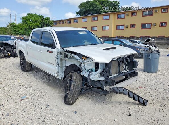 3TMCZ5AN1PM621748 2023 TOYOTA TACOMA White Delantero derecho