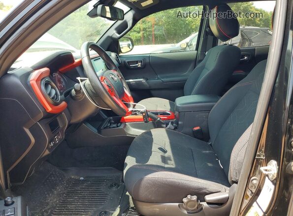 3TMCZ5AN2KM195156 2019 TOYOTA TACOMA Black Սալոնի դիմացի տեսք
