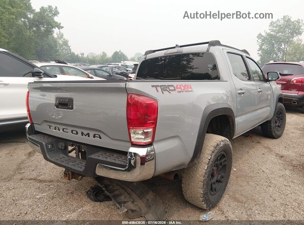 3TMCZ5AN2KM218032 2019 TOYOTA TACOMA Gray Trasero derecho