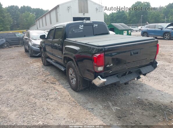 3TMCZ5AN2KM251905 2019 TOYOTA TACOMA Black Tył lewy