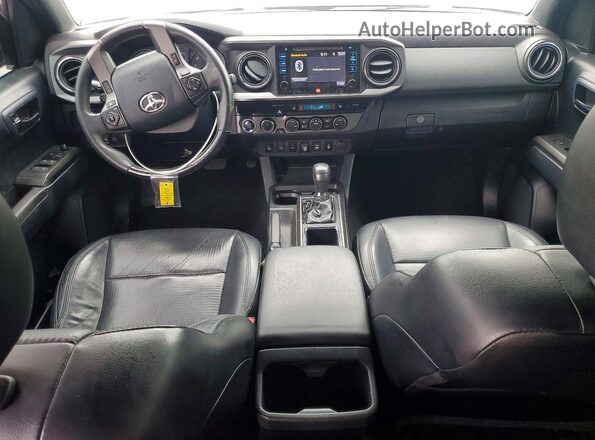 3TMCZ5AN2KM253881 2019 TOYOTA TACOMA Black Widok deski rozdzielczej