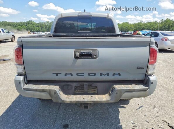 3TMCZ5AN2LM315653 2020 TOYOTA TACOMA Gray Вид ззаду