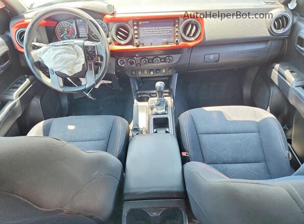 3TMCZ5AN2LM319301 2020 TOYOTA TACOMA White Առջևի վահանակի տեսք