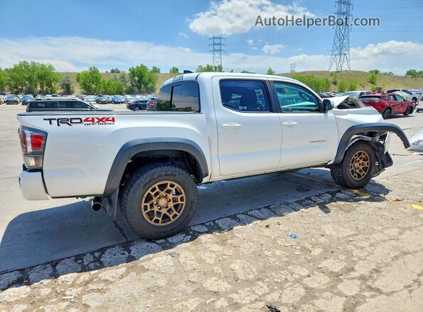3TMCZ5AN2LM319301 2020 TOYOTA TACOMA White Հետևի աջ