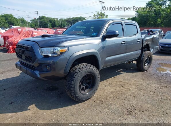 3TMCZ5AN2LM319962 2020 TOYOTA TACOMA Gray Առջևի ձախ երեք քառորդ տեսարան
