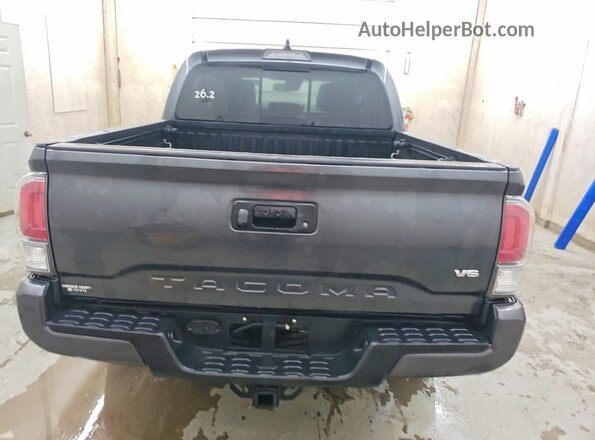 3TMCZ5AN2LM341072 2020 TOYOTA TACOMA Gray უკანა ხედი