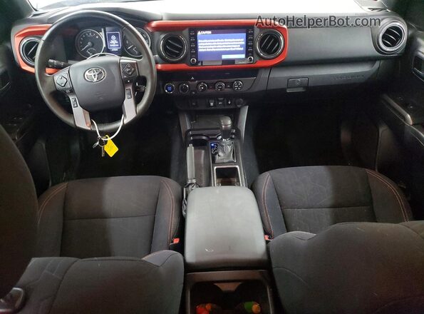 3TMCZ5AN2LM341072 2020 TOYOTA TACOMA Gray წინა პანელის ხედი