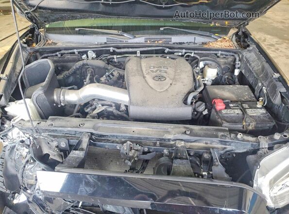 3TMCZ5AN2LM359796 2020 TOYOTA TACOMA Black უკანა სალონის ხედი