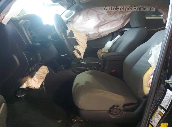3TMCZ5AN2LM359796 2020 TOYOTA TACOMA Black წინა სალონის ხედი