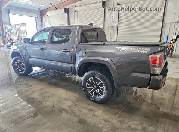 3TMCZ5AN2MM398566 2021 TOYOTA TACOMA Gray Задня ліва чверть