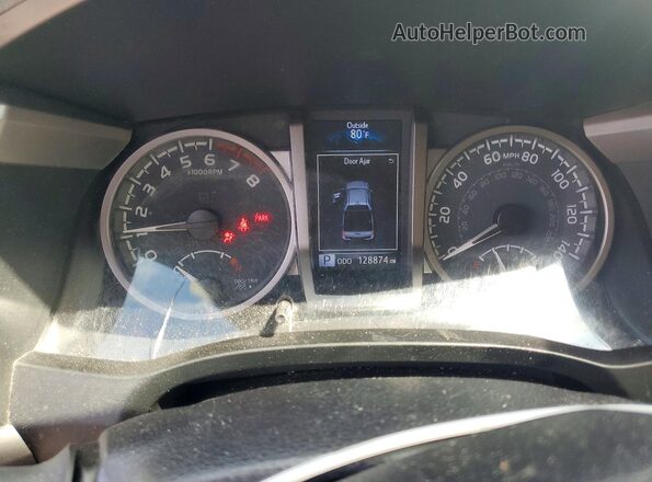 3TMCZ5AN2MM410327 2021 TOYOTA TACOMA Gray Widok zestawu wskaźników