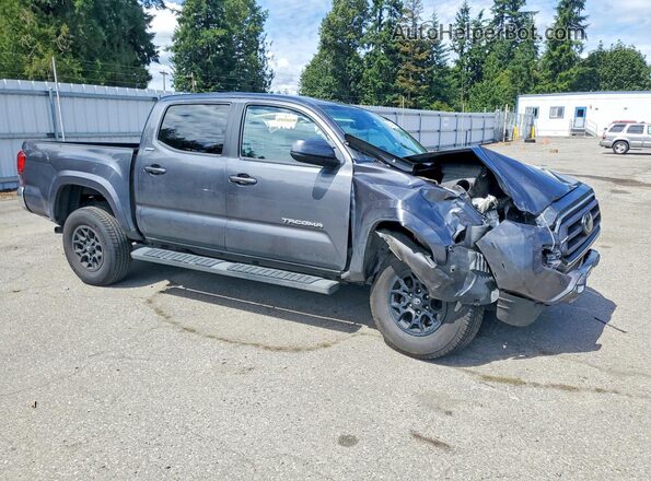 3TMCZ5AN2MM410327 2021 TOYOTA TACOMA Gray Przód prawy