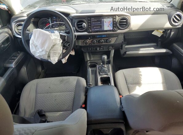 3TMCZ5AN2MM410327 2021 TOYOTA TACOMA Gray Widok deski rozdzielczej