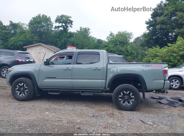 3TMCZ5AN2NM496434 2022 TOYOTA TACOMA Зеленый Панорамный вид салона 360°