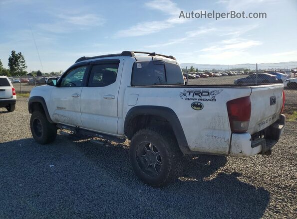 3TMCZ5AN3JM186884 2018 TOYOTA TACOMA Белый Задняя левая четверть