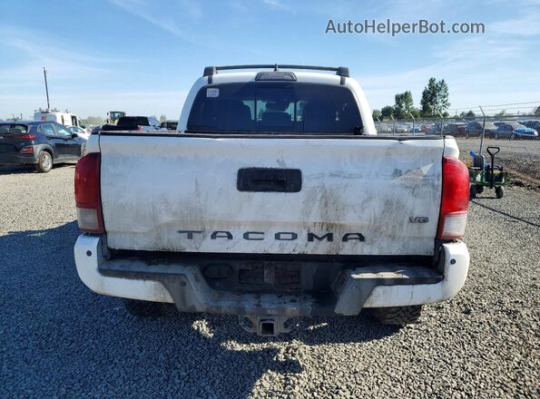 3TMCZ5AN3JM186884 2018 TOYOTA TACOMA Белый Вид сзади