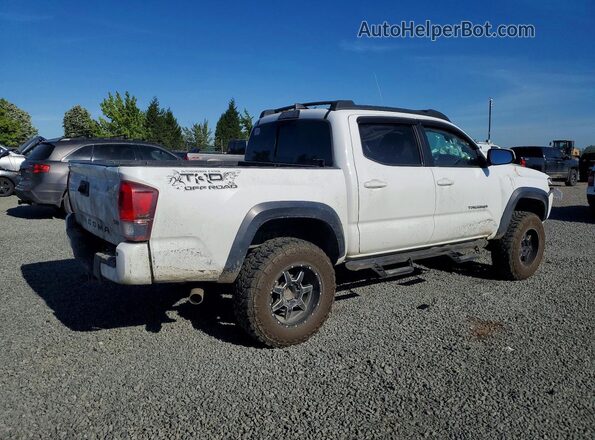 3TMCZ5AN3JM186884 2018 TOYOTA TACOMA Белый Задняя правая четверть