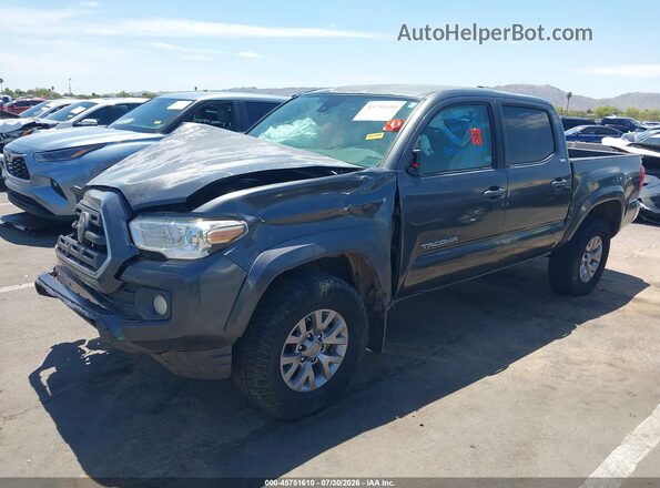 3TMCZ5AN3KM203703 2019 TOYOTA TACOMA Gray Przód lewy