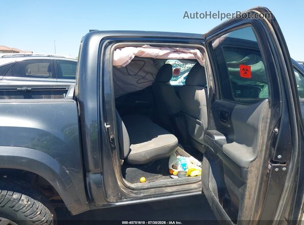 3TMCZ5AN3KM203703 2019 TOYOTA TACOMA Gray Widok naklejki z numerem VIN