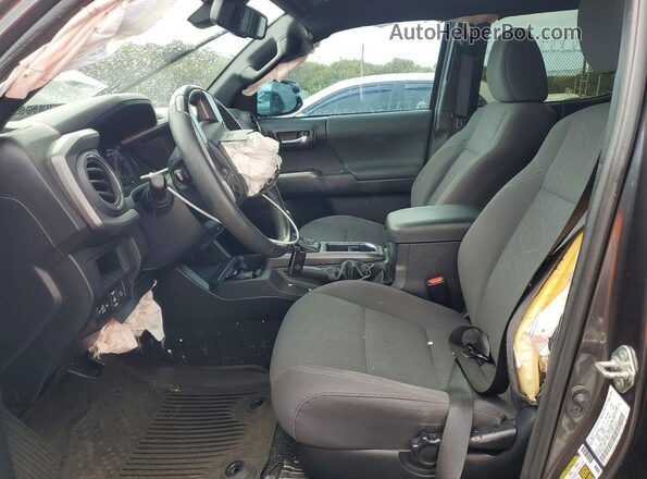 3TMCZ5AN3KM217455 2019 TOYOTA TACOMA Угольный Вид салона спереди