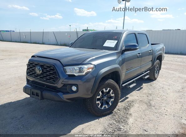 3TMCZ5AN3LM290858 2020 TOYOTA TACOMA Gray Przód lewy