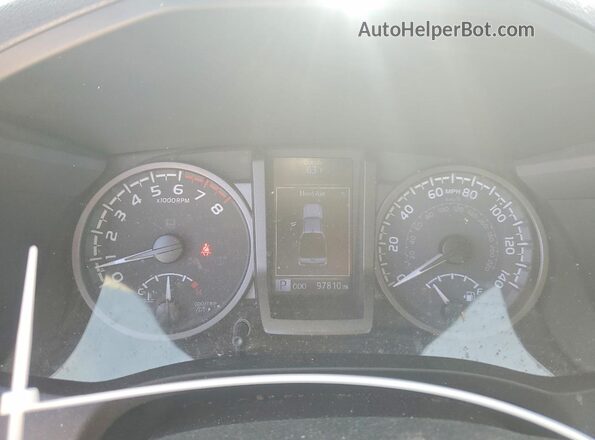 3TMCZ5AN3LM294070 2020 TOYOTA TACOMA Синий Вид щитка приборов