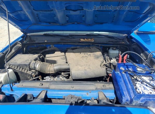 3TMCZ5AN3LM294070 2020 TOYOTA TACOMA Синий Вид задней части салона