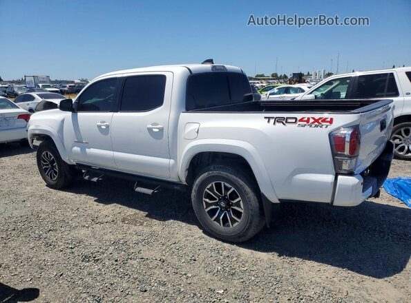 3TMCZ5AN3LM300210 2020 TOYOTA TACOMA White Հետևի ձախ