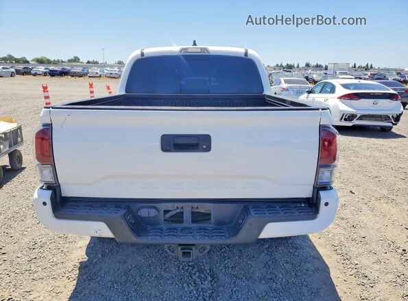 3TMCZ5AN3LM300210 2020 TOYOTA TACOMA White Հետևի տեսք
