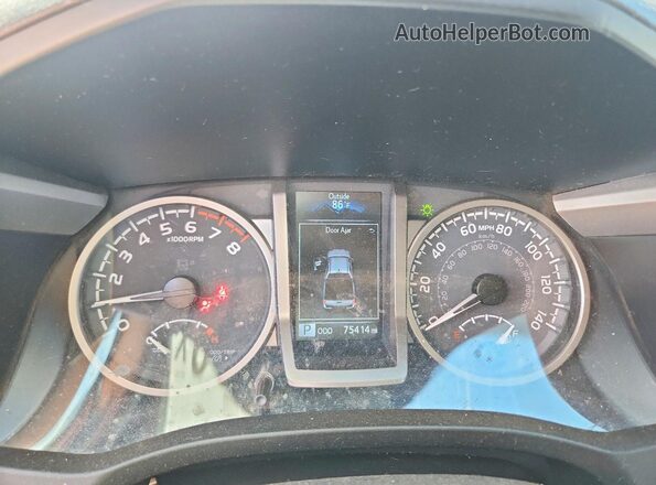 3TMCZ5AN3MM388337 2021 TOYOTA TACOMA Угольный Вид щитка приборов