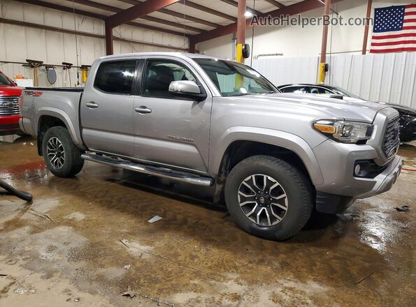3TMCZ5AN3MM395787 2021 TOYOTA TACOMA Silver Delantero derecho