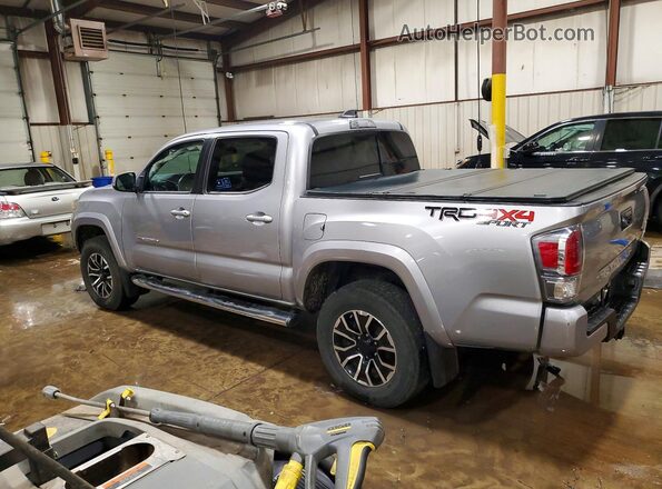 3TMCZ5AN3MM395787 2021 TOYOTA TACOMA Silver Trasero izquierdo