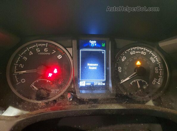 3TMCZ5AN3MM395787 2021 TOYOTA TACOMA Silver Vista del cuadro de instrumentos
