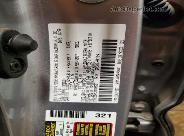 3TMCZ5AN3MM395787 2021 TOYOTA TACOMA Silver Vista del compartimento del motor