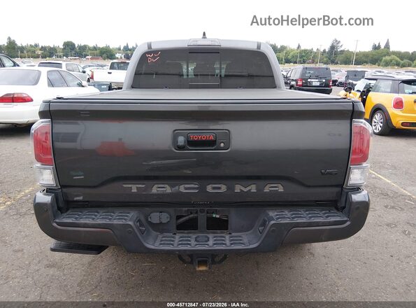 3TMCZ5AN3MM421384 2021 TOYOTA TACOMA Gray 