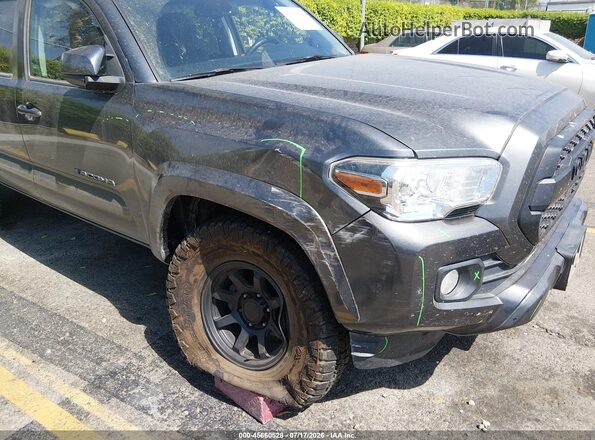3TMCZ5AN3PM535129 2023 TOYOTA TACOMA Gray Widok z przodu