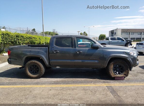3TMCZ5AN3PM535129 2023 TOYOTA TACOMA Gray Widok wnętrza z tyłu