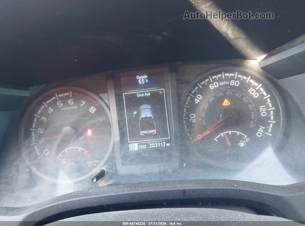 3TMCZ5AN3PM535857 2023 TOYOTA TACOMA Gray Вид задніх сидінь