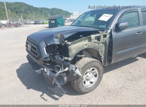 3TMCZ5AN3PM535857 2023 TOYOTA TACOMA Gray Вид спереду