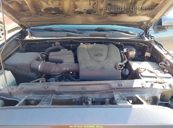 3TMCZ5AN3PM535857 2023 TOYOTA TACOMA Gray Вид ззаду