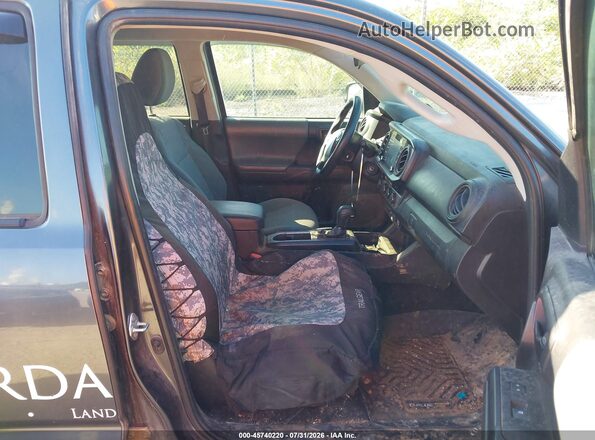 3TMCZ5AN3PM535857 2023 TOYOTA TACOMA Gray Вид салону спереду