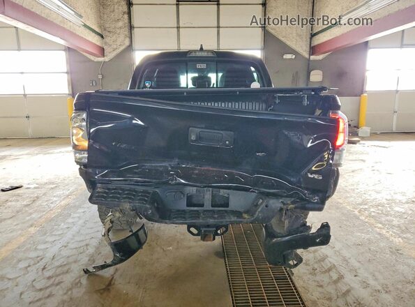 3TMCZ5AN3PM566591 2023 TOYOTA TACOMA Black Вид ззаду
