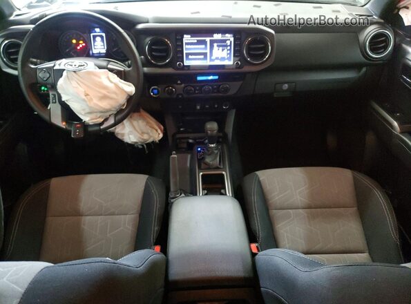3TMCZ5AN3PM614140 2023 TOYOTA TACOMA Gray Առջևի վահանակի տեսք