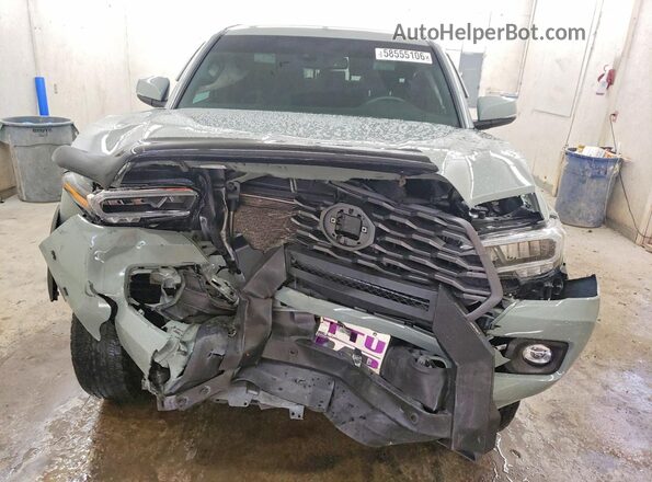 3TMCZ5AN3PM614140 2023 TOYOTA TACOMA Gray Դիմացի տեսք