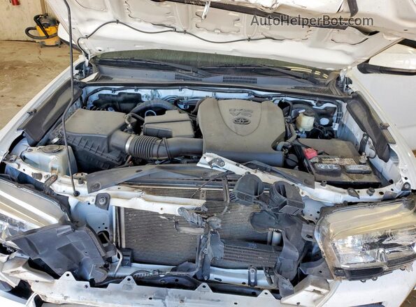 3TMCZ5AN4HM060107 2017 TOYOTA TACOMA Белый Вид задней части салона