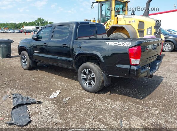 3TMCZ5AN4HM067736 2017 TOYOTA TACOMA Black Trasero izquierdo