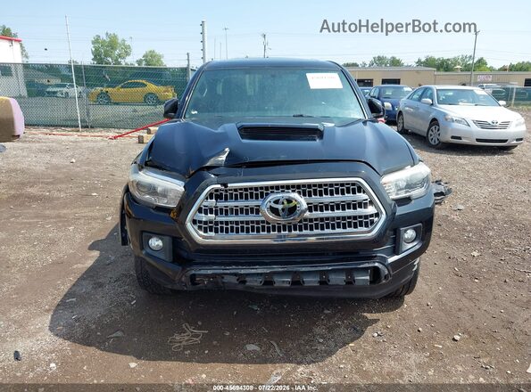 3TMCZ5AN4HM067736 2017 TOYOTA TACOMA Black Vista del cuadro de instrumentos