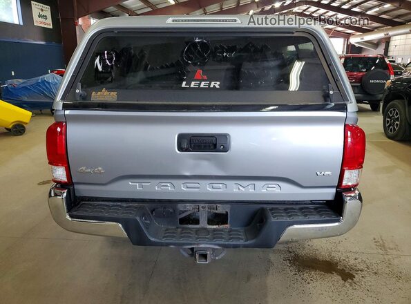 3TMCZ5AN4HM076484 2017 TOYOTA TACOMA Silver უკანა ხედი