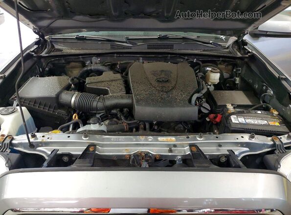 3TMCZ5AN4HM076484 2017 TOYOTA TACOMA Silver უკანა სალონის ხედი